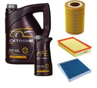 DENCKERMANN Controllo Set MANNOL Extreme 5W-40 6L Per Volvo V70 II 2.4 D5
