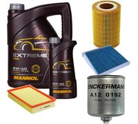 DENCKERMANN Controllo Set MANNOL Extreme 5W-40 6L Per Volvo V70 II 2.4 D5