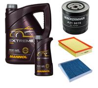 DENCKERMANN Controllo Set MANNOL Extreme 5W-40 6L Per Volvo V70 II 2.5 TDI