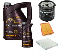 DENCKERMANN Controllo Set MANNOL Extreme 5W-40 6L Per VW Fox 1.4
