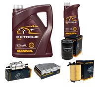 DENCKERMANN Controllo Set MANNOL EXTREME 5W-40 6L Per VW GOLF VI 1.6 AUDI A3