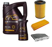 DENCKERMANN Controllo Set MANNOL EXTREME 5W-40 6L Per VW GOLF VI 2.0 GTI
