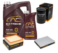 DENCKERMANN Controllo Set MANNOL Extreme 5W-40 6L Per VW Passat Variant 2.0