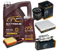 DENCKERMANN Controllo Set MANNOL EXTREME 5W-40 6L Per VW POLO 1.4 SEAT IBIZA