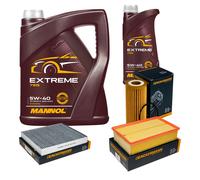 DENCKERMANN Controllo Set MANNOL Extreme 5W-40 6L Per VW Polo 2.0 GTI