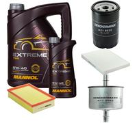 DENCKERMANN Controllo Set MANNOL Extreme 5W-40 6L Per VW Polo Classic 75 1.6