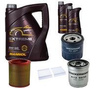 DENCKERMANN Controllo Set MANNOL EXTREME 5W-40 7L Per Alfa Romeo 156