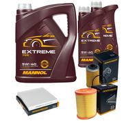 DENCKERMANN Controllo Set MANNOL EXTREME 5W-40 7L Per Alfa Romeo Brera 3.2