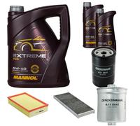 DENCKERMANN Controllo Set MANNOL Extreme 5W-40 7L Per Audi 80 2.0 E 1.6E