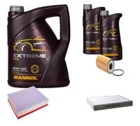 Denckermann Controllo Set mannol extreme 5W-40 7L per Audi A1 Sportback