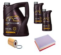 DENCKERMANN Controllo Set MANNOL EXTREME 5W-40 7L Per AUDI A1 SPORTBACK S1