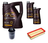DENCKERMANN Controllo Set MANNOL Extreme 5W-40 7L Per Audi A4 Avant 1.8 TFSI