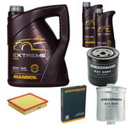 DENCKERMANN Controllo Set MANNOL EXTREME 5W-40 7L Per Audi A8 2.8