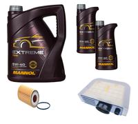 DENCKERMANN Controllo Set MANNOL EXTREME 5W-40 7L Per AUDI Q7 2.0 TFSI