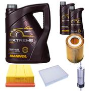 DENCKERMANN Controllo Set MANNOL Extreme 5W-40 7L per BMW 1er 114i 116i 118i
