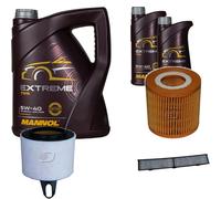 Denckermann Controllo Set mannol extreme 5W-40 7L per BMW 1er 116i 118i 120i