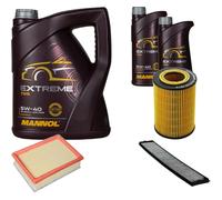 DENCKERMANN Controllo Set MANNOL Extreme 5W-40 7L per BMW 3er Cabrio 320