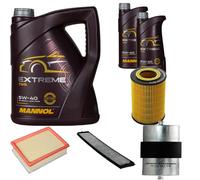 DENCKERMANN Controllo Set MANNOL Extreme 5W-40 7L per BMW 3er Cabrio 320
