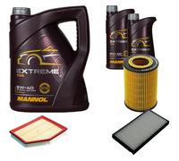 DENCKERMANN Controllo Set MANNOL Extreme 5W-40 7L per BMW 5er 520i 525i 530i