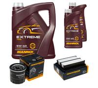 DENCKERMANN Controllo Set MANNOL Extreme 5W-40 7L Per Chevrolet Aveo