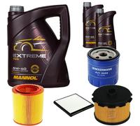DENCKERMANN Controllo Set MANNOL Extreme 5W-40 7L per Citroën Berlingo