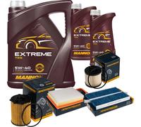 DENCKERMANN Controllo Set MANNOL Extreme 5W-40 7L per Citroën Berlingo
