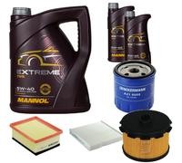 DENCKERMANN Controllo Set MANNOL Extreme 5W-40 7L per Citroën Berlingo