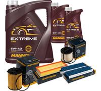 DENCKERMANN Controllo Set MANNOL Extreme 5W-40 7L per Citroën Berlingo