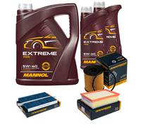 DENCKERMANN Controllo Set MANNOL Extreme 5W-40 7L Per Citroën C4 Picasso I