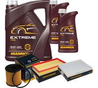 DENCKERMANN Controllo Set MANNOL Extreme 5W-40 7L Per Citroën C5 III Break