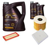 DENCKERMANN Controllo Set MANNOL EXTREME 5W-40 7L Per Citroën Nemo Kombi 1.4