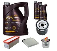 DENCKERMANN Controllo Set MANNOL Extreme 5W-40 7L Per Dacia Duster