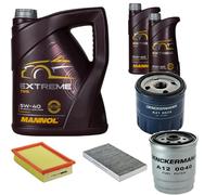 DENCKERMANN Controllo Set MANNOL EXTREME 5W-40 7L Per Fiat Bravo I 1.9 JTD