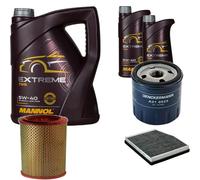 DENCKERMANN Controllo Set MANNOL Extreme 5W-40 7L Per Fiat Doblo Cargo 1.9