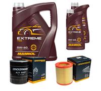 DENCKERMANN Controllo Set MANNOL Extreme 5W-40 7L Per Fiat Ducato