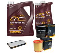 DENCKERMANN Controllo Set MANNOL Extreme 5W-40 7L Per Fiat Ducato