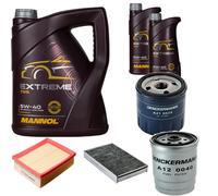 DENCKERMANN Controllo Set MANNOL EXTREME 5W-40 7L Per Fiat Multipla 1.9 JTD