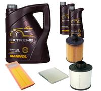 DENCKERMANN Controllo Set MANNOL Extreme 5W-40 7L Per Fiat Panda 1.3 D