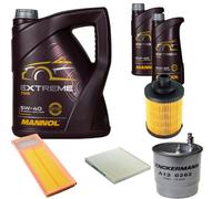 DENCKERMANN Controllo Set MANNOL Extreme 5W-40 7L Per Fiat Panda 1.3 D