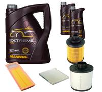 DENCKERMANN Controllo Set MANNOL Extreme 5W-40 7L Per Fiat Panda 1.3 D