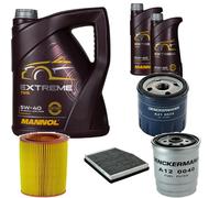 DENCKERMANN Controllo Set MANNOL EXTREME 5W-40 7L Per Fiat Punto 1.9 JTD 80