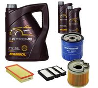 DENCKERMANN Controllo Set MANNOL Extreme 5W-40 7L per Fiat Scudo Furgone 2.0