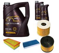 DENCKERMANN Controllo Set MANNOL Extreme 5W-40 7L per Fiat Scudo Furgone 2.0 Kit