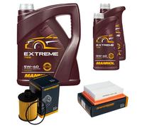 DENCKERMANN Controllo Set MANNOL Extreme 5W-40 7L Per Fiat Sedici 2.0 D