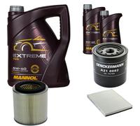 DENCKERMANN Controllo Set MANNOL Extreme 5W-40 7L Per Ford Maverick 2.7 TD