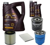 DENCKERMANN Controllo Set MANNOL Extreme 5W-40 7L Per Ford Maverick 2.7 TD
