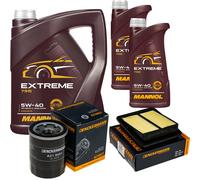 DENCKERMANN Controllo Set MANNOL EXTREME 5W-40 7L Per Honda Jazz II 1.3 iDSi