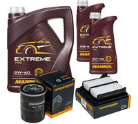 DENCKERMANN Controllo Set MANNOL Extreme 5W-40 7L Per Honda Jazz III 1.3I