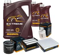 DENCKERMANN Controllo Set MANNOL Extreme 5W-40 7L Per Hyundai Tucson 1.6 GDi