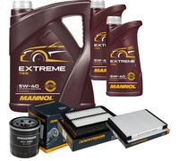 DENCKERMANN Controllo Set MANNOL Extreme 5W-40 7L Per KIA Proceed 1.0 T-GDi